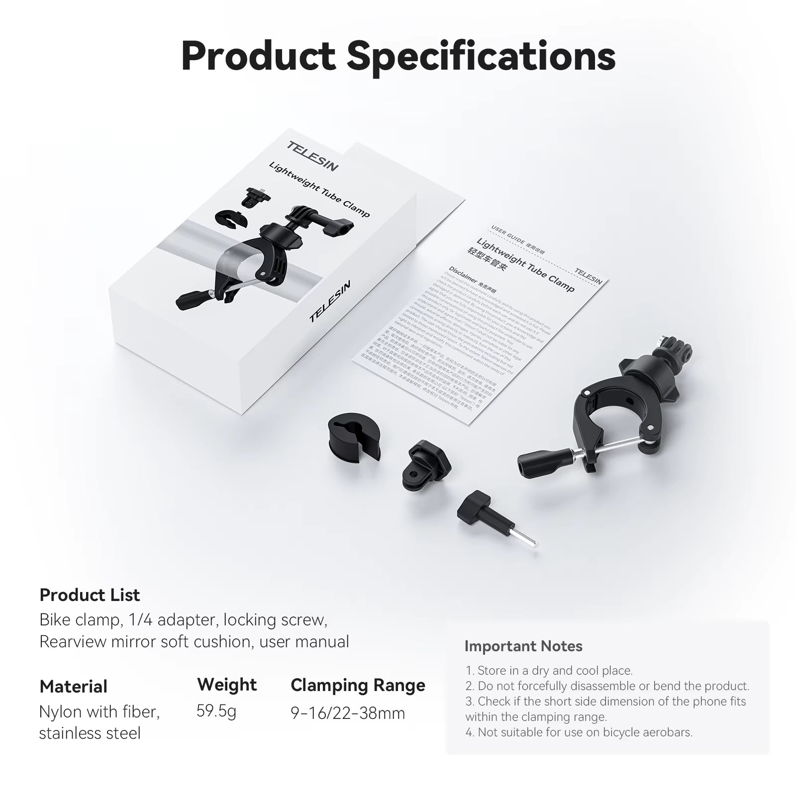 ⚡️📸 Universal 360° Clamp – For Phone, GoPro & Action Shots on the Go! 🌍🤳